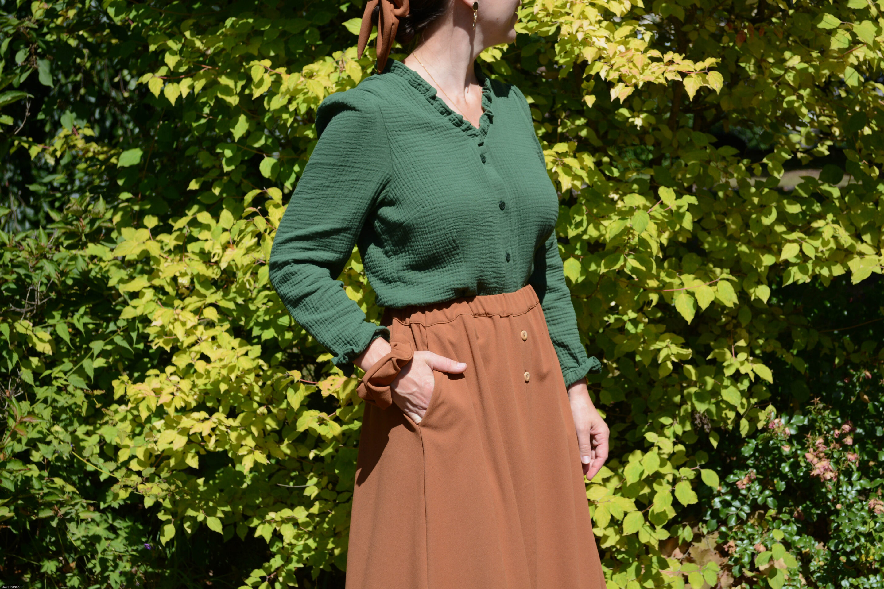 Cassandre vert Magalie camel 0112 scaled