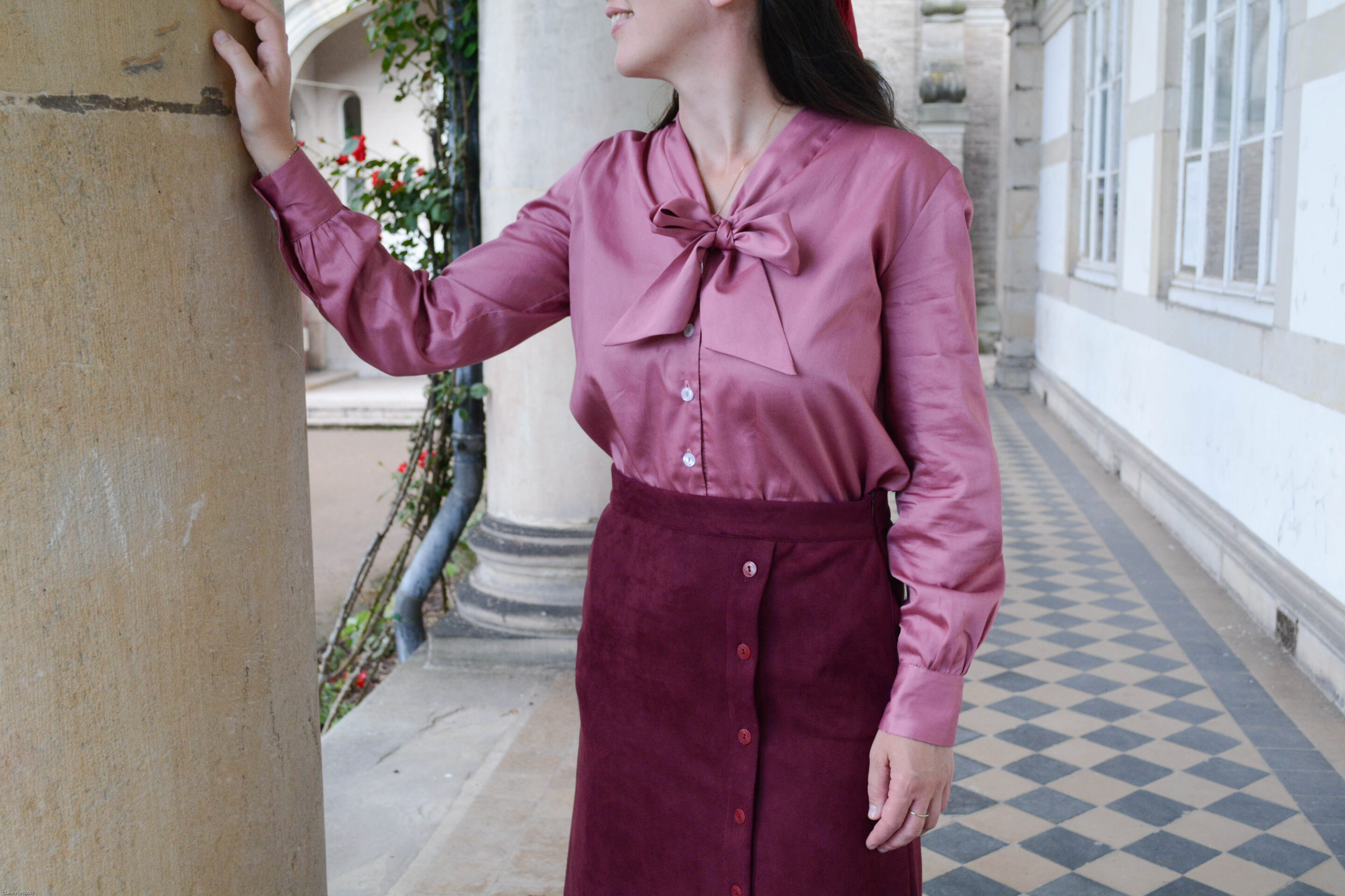 Christelle bordeaux Marguerite rose 1297 scaled
