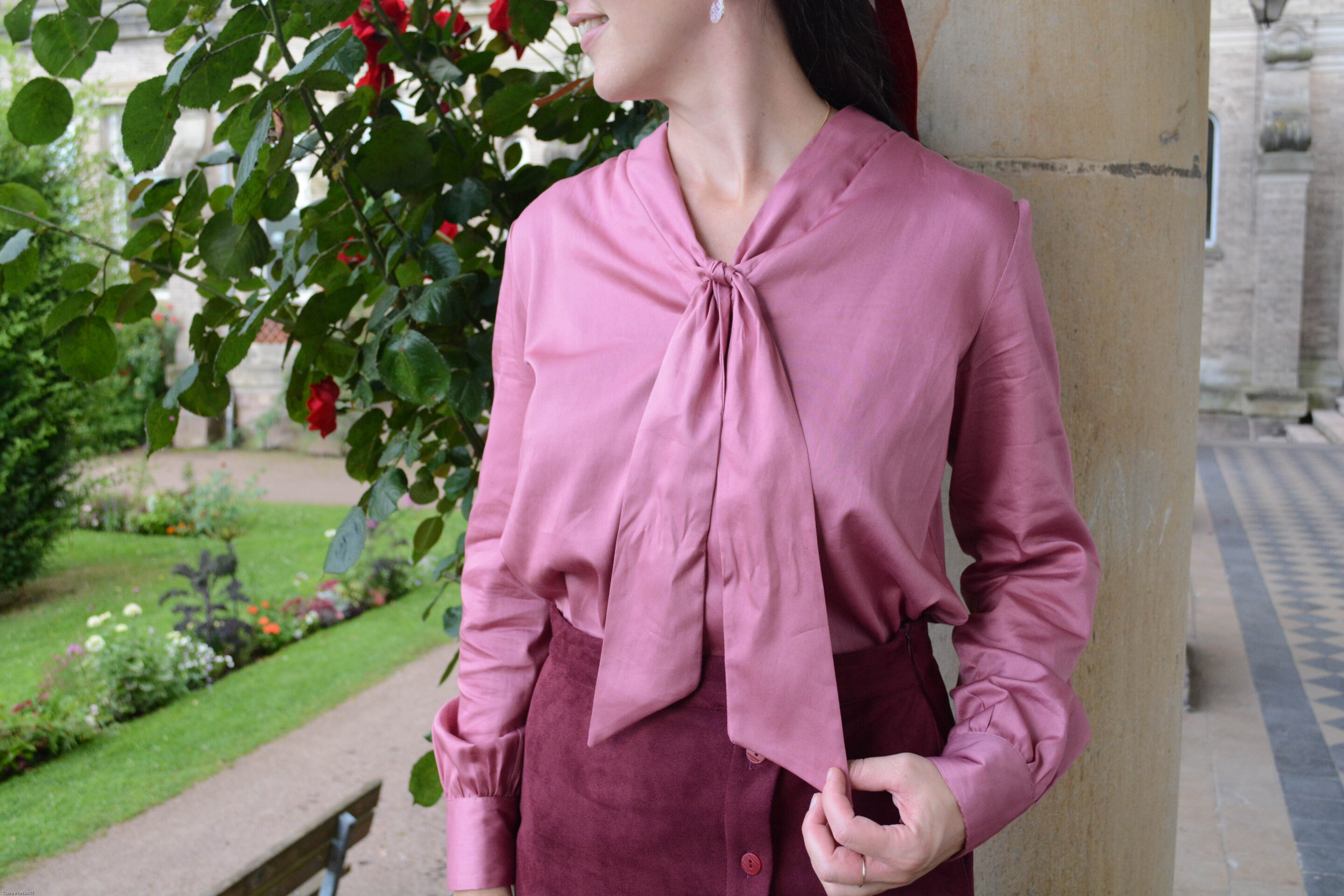 Christelle bordeaux Marguerite rose 1401 scaled