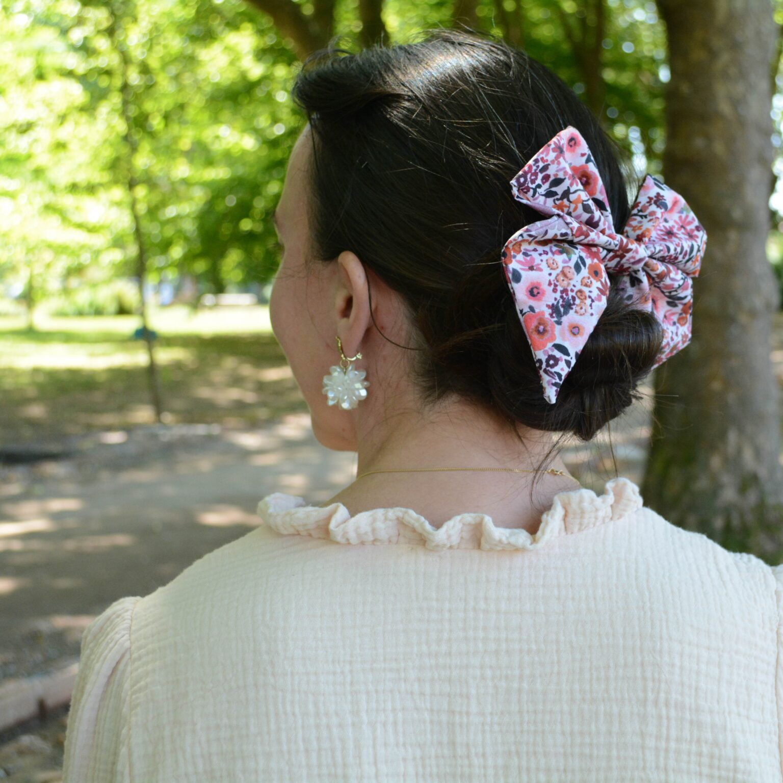 Barrette nœud