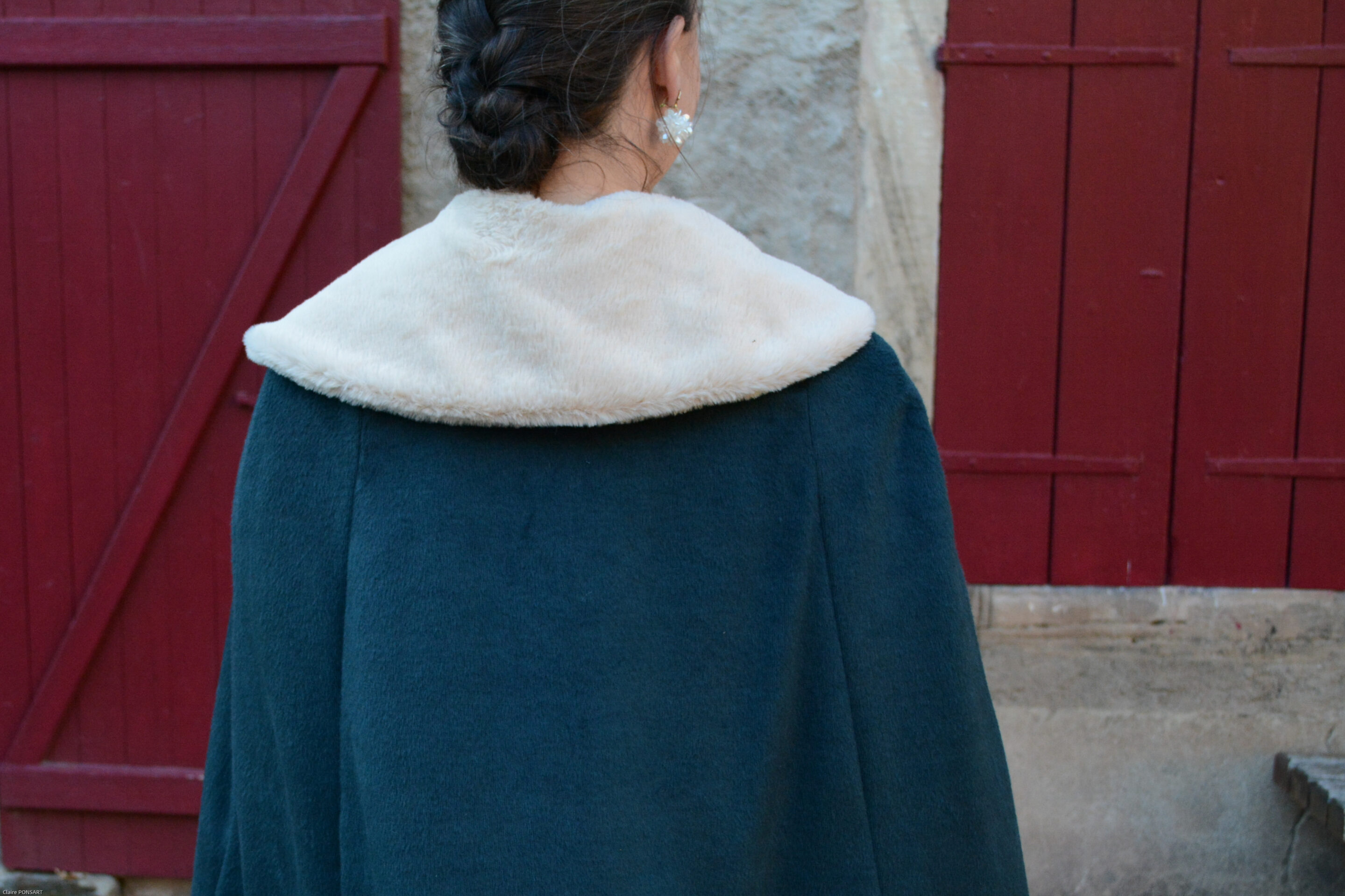 Cape Maiwenn verte col Daphne beige 8397 scaled