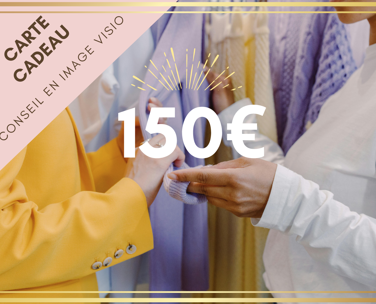 Carte cadeau conseil en image